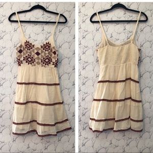 Altar'd State Embroidered Spaghetti Strap Dress